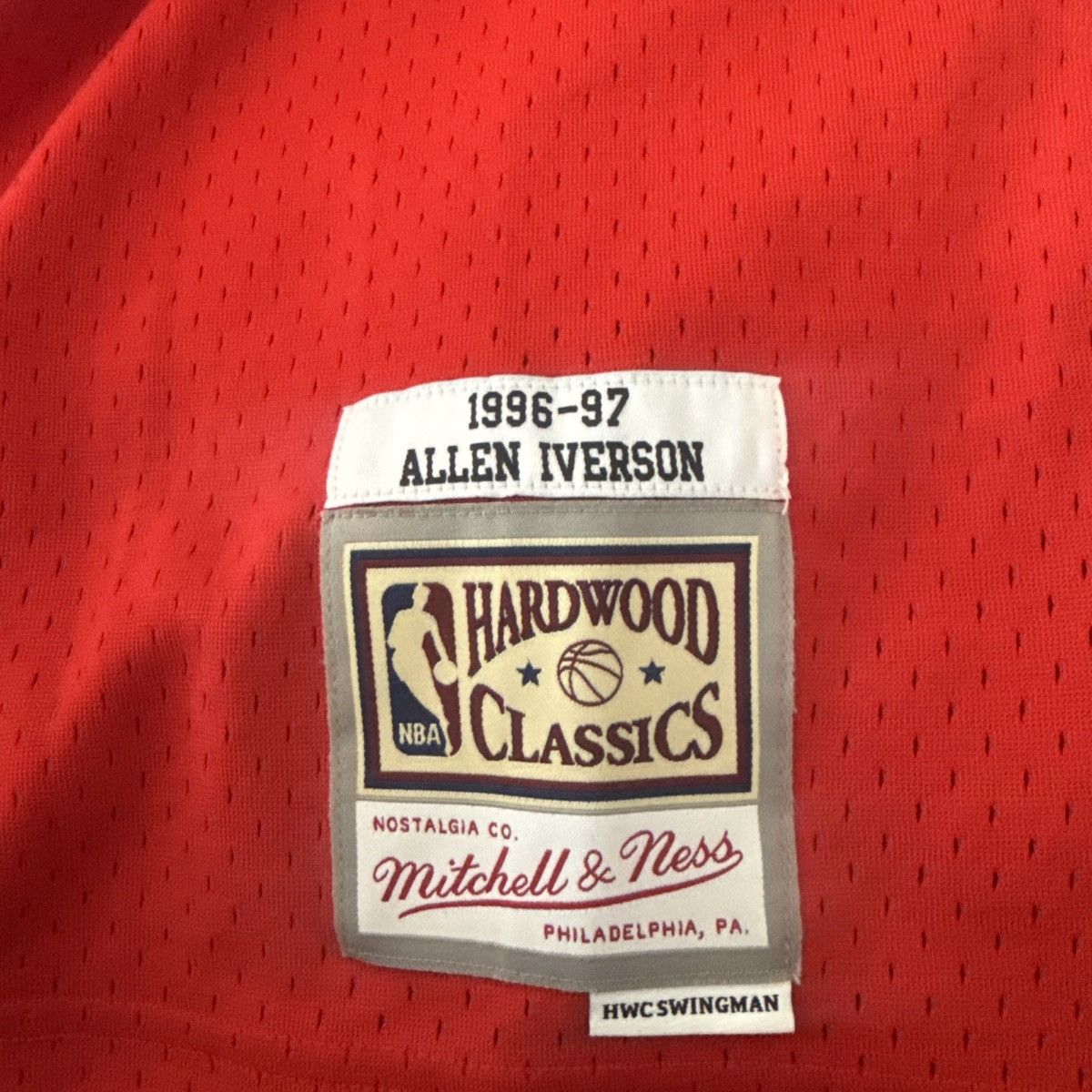 Mitchell & Ness Allen Iverson 76ers Mitchell & Ness 96/97 Swingman Jersey XL Size US XL / EU 56 / 4 - 2 Thumbnail