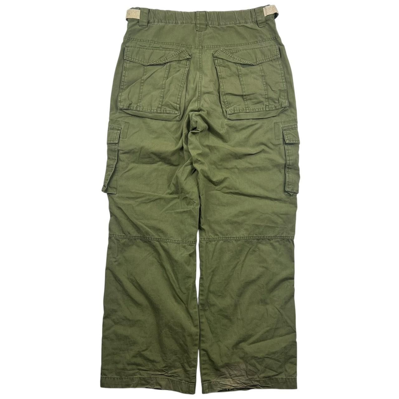 Nike Vintage 2000s Nike Cargo Trousers - Size Medium - Waist: 32 Size US 32 / EU 48 - 2 Thumbnail