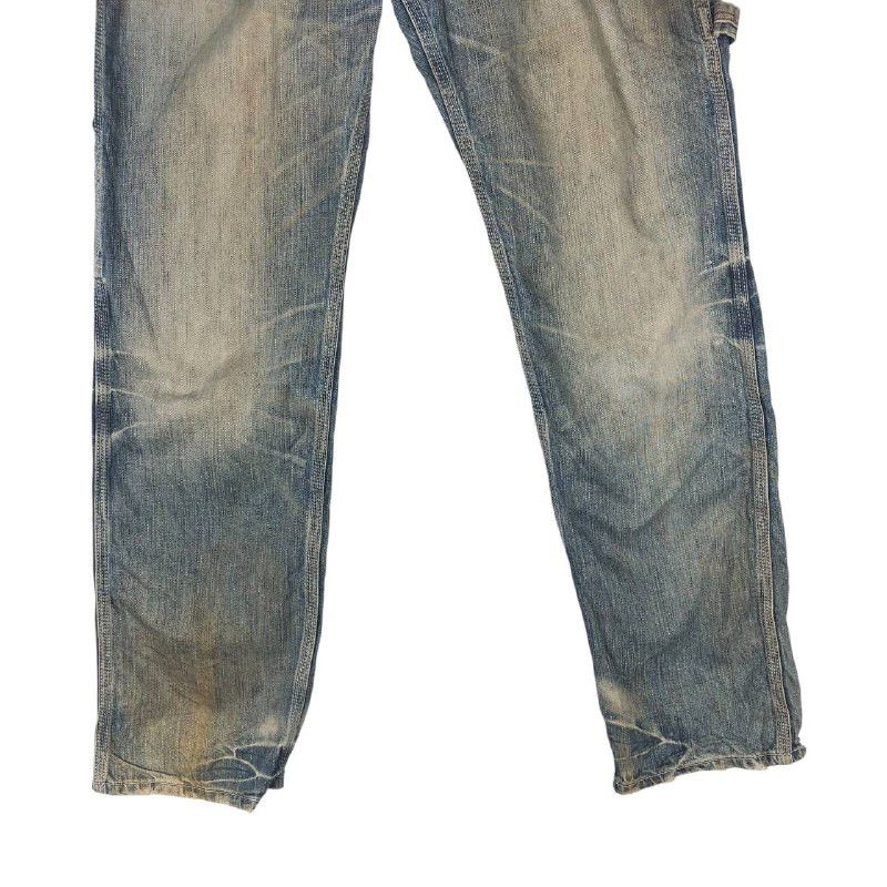 Edwin Vintage Edwin 503 Blue Trip Denim Jean Size US 30 / EU 46 - 3 Thumbnail