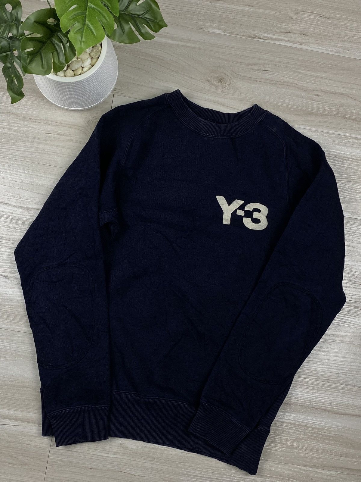 Adidas × Y-3 × Yohji Yamamoto Very Rare! Adidas Y-3 by Yohji Yamamoto Spell Out Crewneck Size US S / EU 44-46 / 1 - 2 Thumbnail