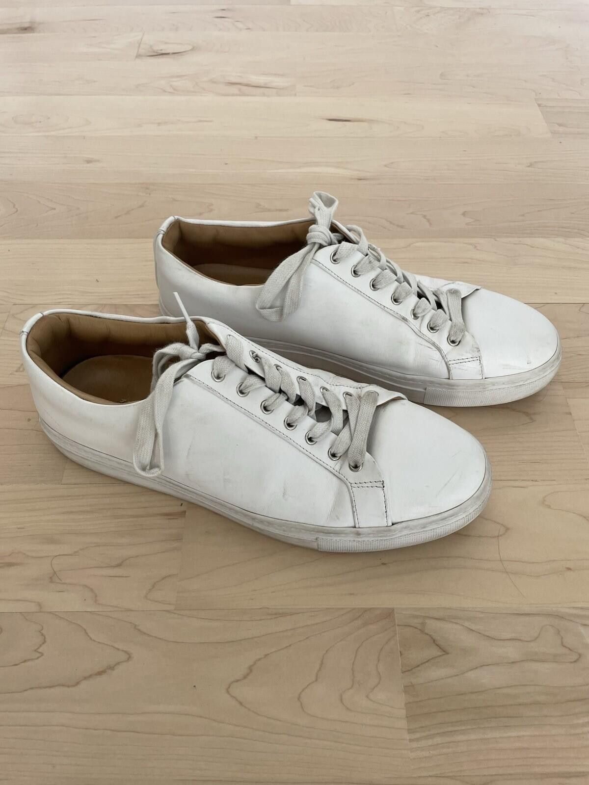 Thursday Boot Company Thursday Boot Co Premier Low Top Leather Sneaker White 11 Size US 11 / EU 44 - 3 Thumbnail