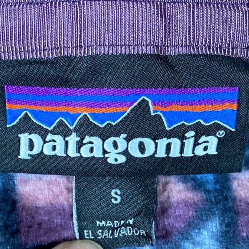 Patagonia Patagonia Sweatshirt Womens Cedar Mesa Stone Blue 1/4 Snap Geometric Small Regular Long Sleeve Knit Fleece Polyester Pullover Casual Activewear Womens Size S / US 4 / IT 40 - 4 Thumbnail