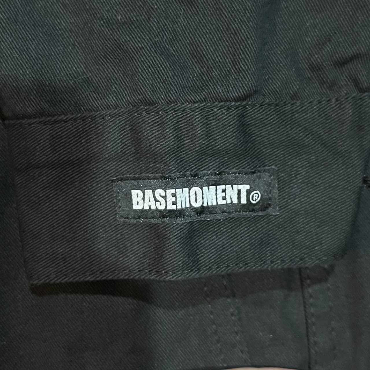 Japanese Brand basemoment jesuits cross black denim jacket Size US L / EU 52-54 / 3 - 5 Thumbnail