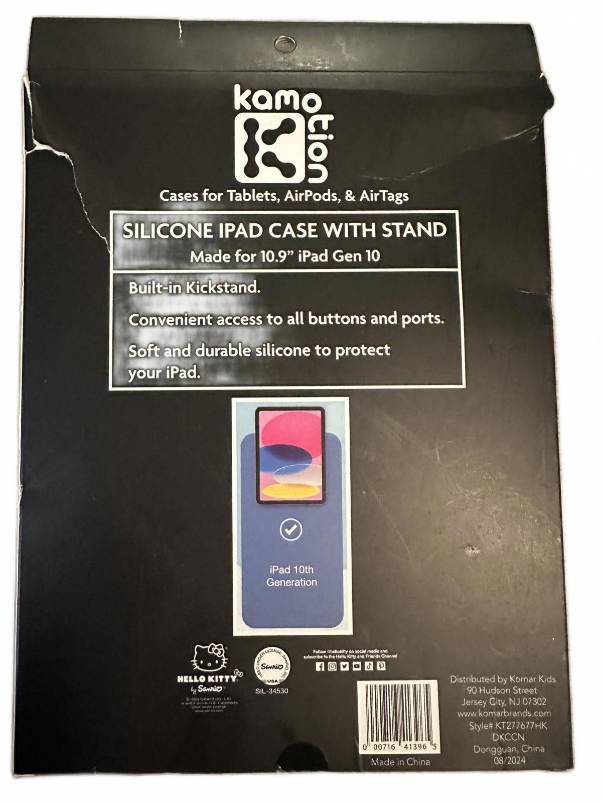 Other Hello Kitty Silicone iPad Case Stand for 10.9" iPad Gen 10 Size ONE SIZE - 2 Thumbnail