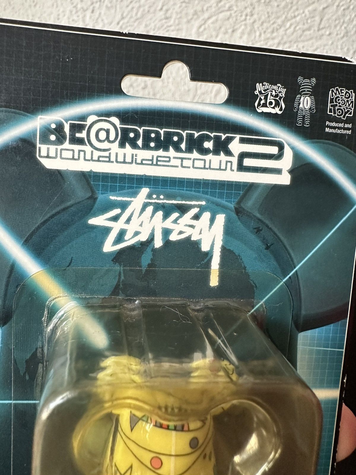 Medicom Toy × Stussy Be@rbrick x Stussy Worldwide Tour 2 100% Size ONE SIZE - 8 Thumbnail