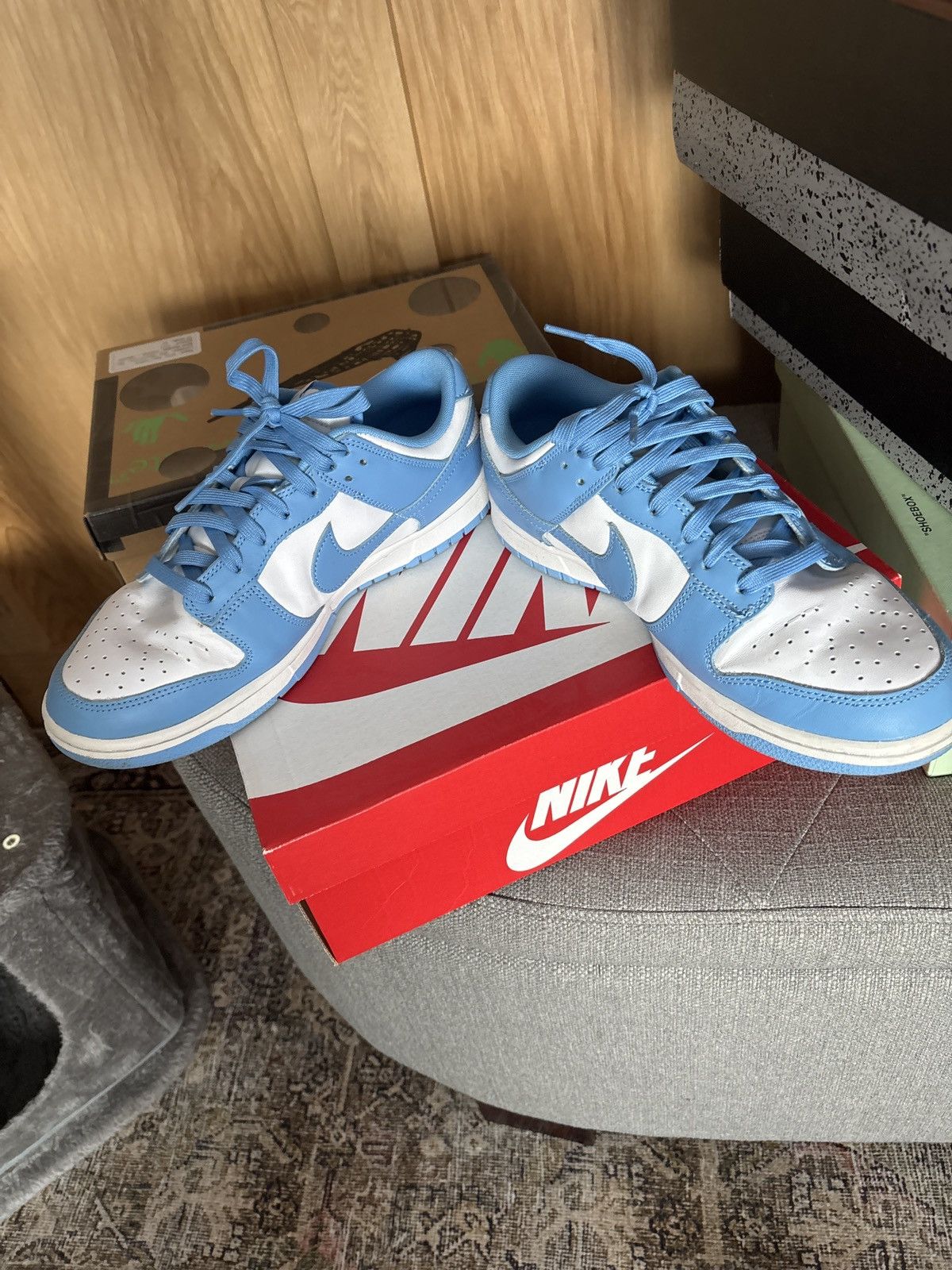 Nike Nike Dunk University Blue Size US 10 / EU 43 - 2 Thumbnail