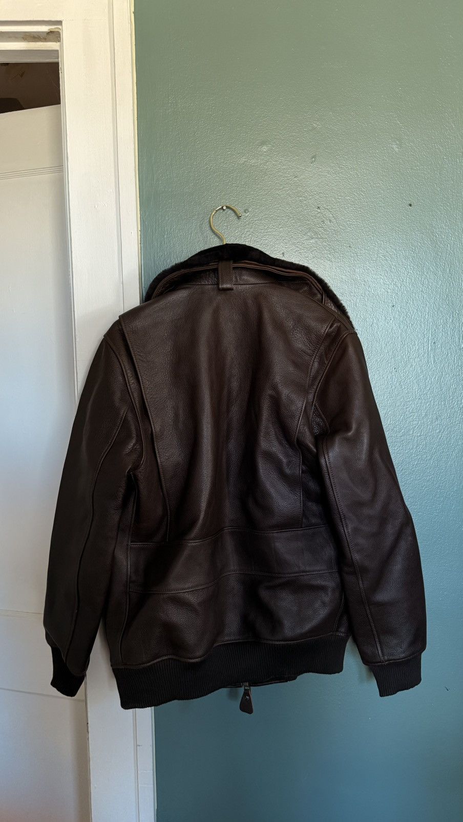 Other Satchel & Page Shearling Leather Jacket Size US M / EU 48-50 / 2 - 7 Thumbnail