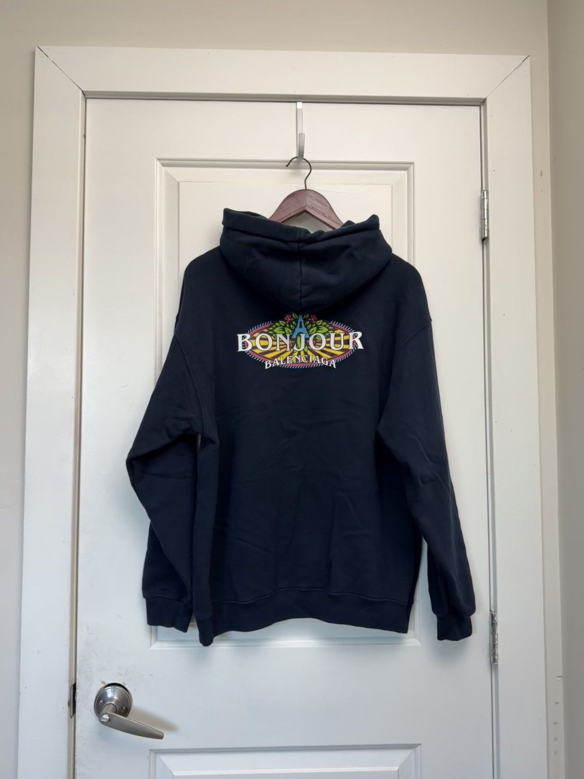Balenciaga Balenciaga Bonjour Hoodie Size US S / EU 44-46 / 1 - 2 Thumbnail