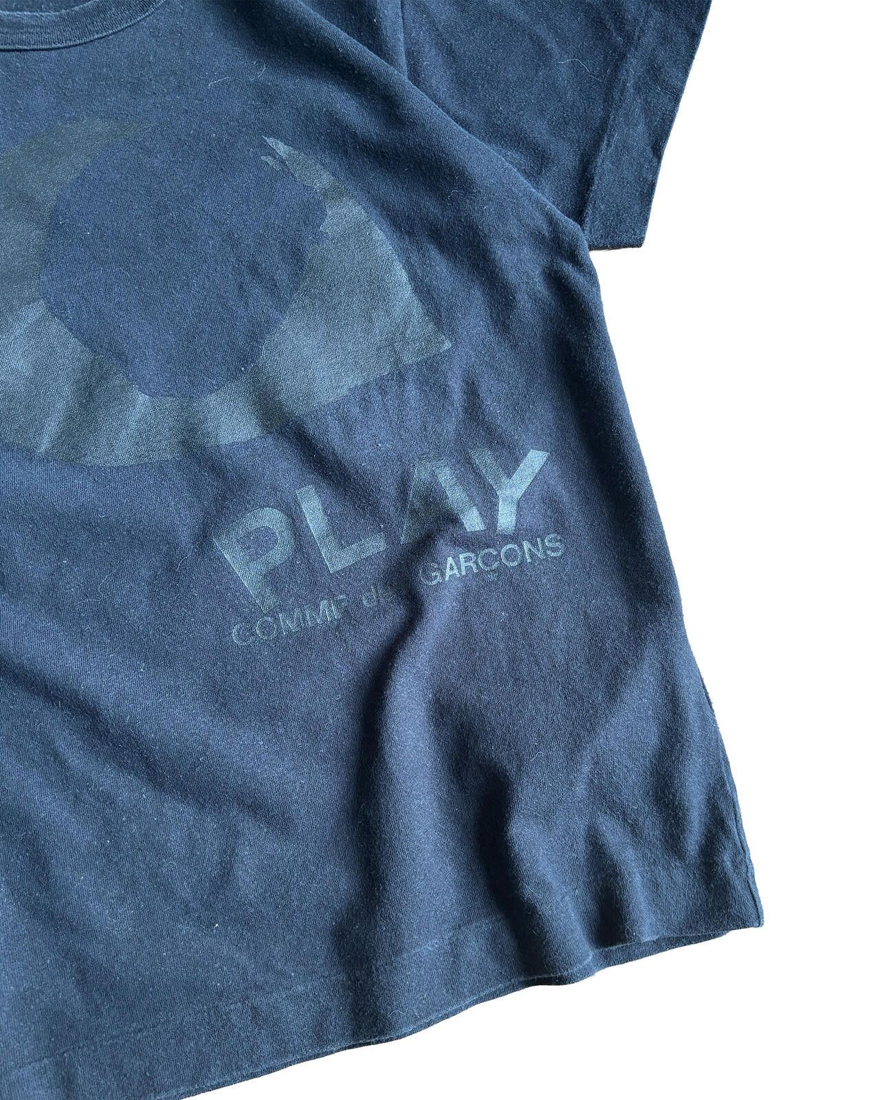 Comme des Garcons Comme des Garçons PLAY Black Logo T-Shirt XS Size US XS / EU 42 / 0 - 3 Thumbnail