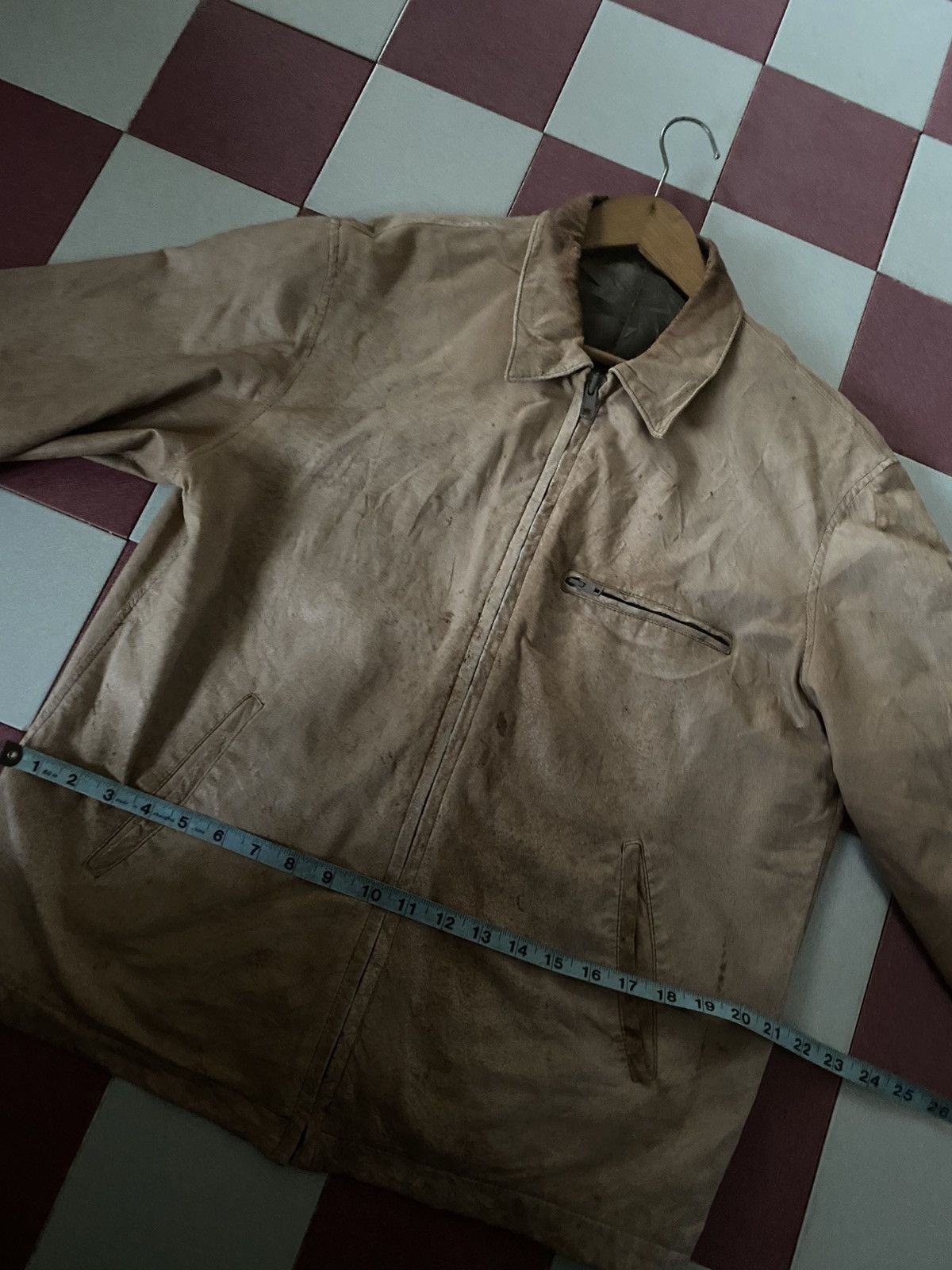 Yohji Yamamoto Vintage!!!Jacket Leather Y’s Yohji Yamamoto Size US L / EU 52-54 / 3 - 13 Thumbnail