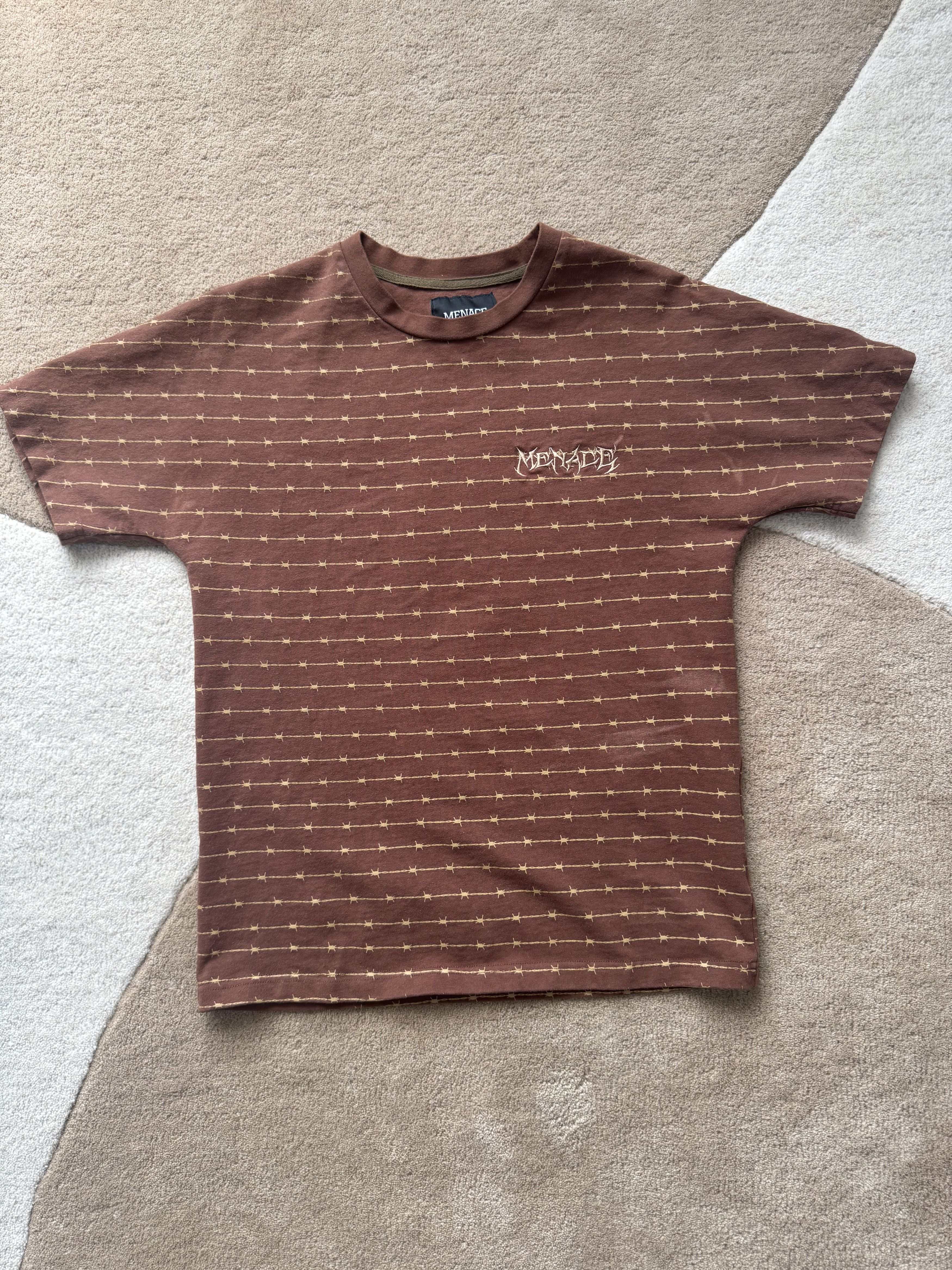 Menace Menace LA Over Barbed Wire Tee Size US M / EU 48-50 / 2 - 1 Thumbnail