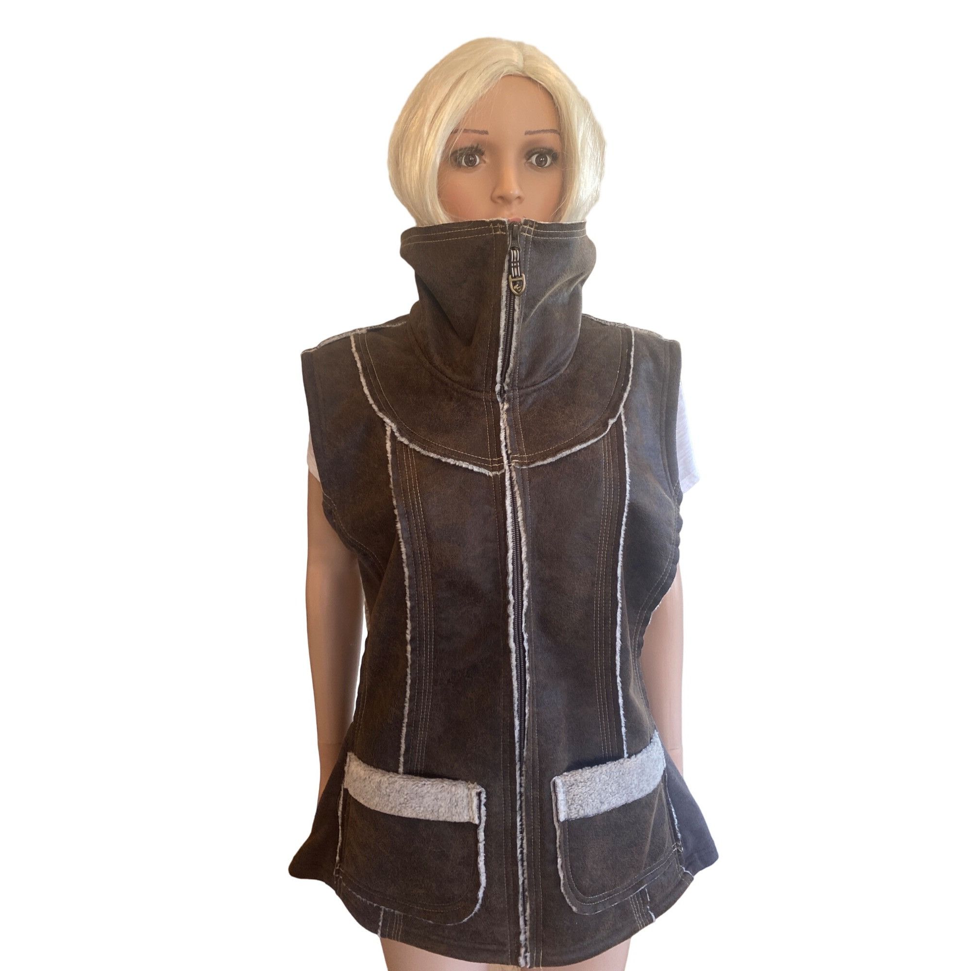 Kuhl Kuhl Women's XL Dani Sherpa Vest Brown MSRP$219 Worn Once! Size XL / US 12-14 / IT 48-50 - 4 Thumbnail