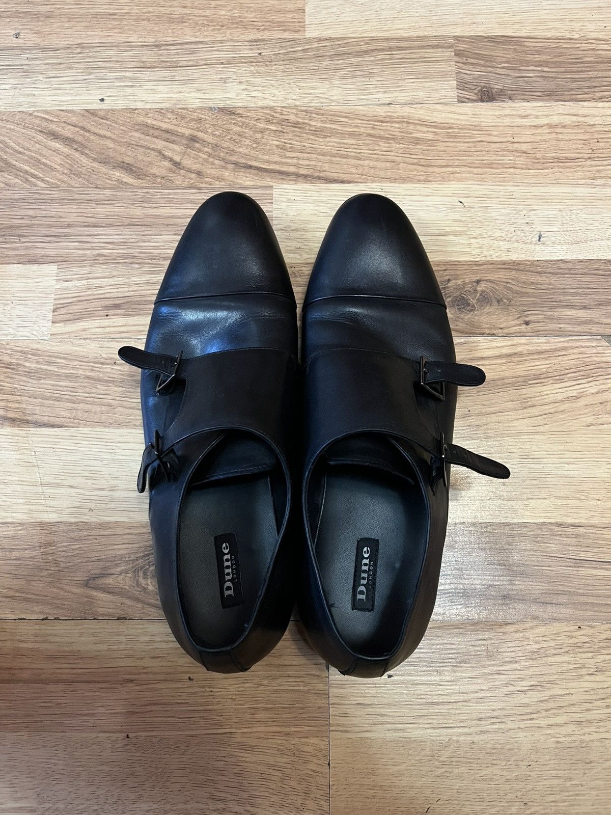 Dune London Men's shoes Dune London "REX" (Double Monk Strap) Size US 10.5 / EU 43-44 - 2 Thumbnail