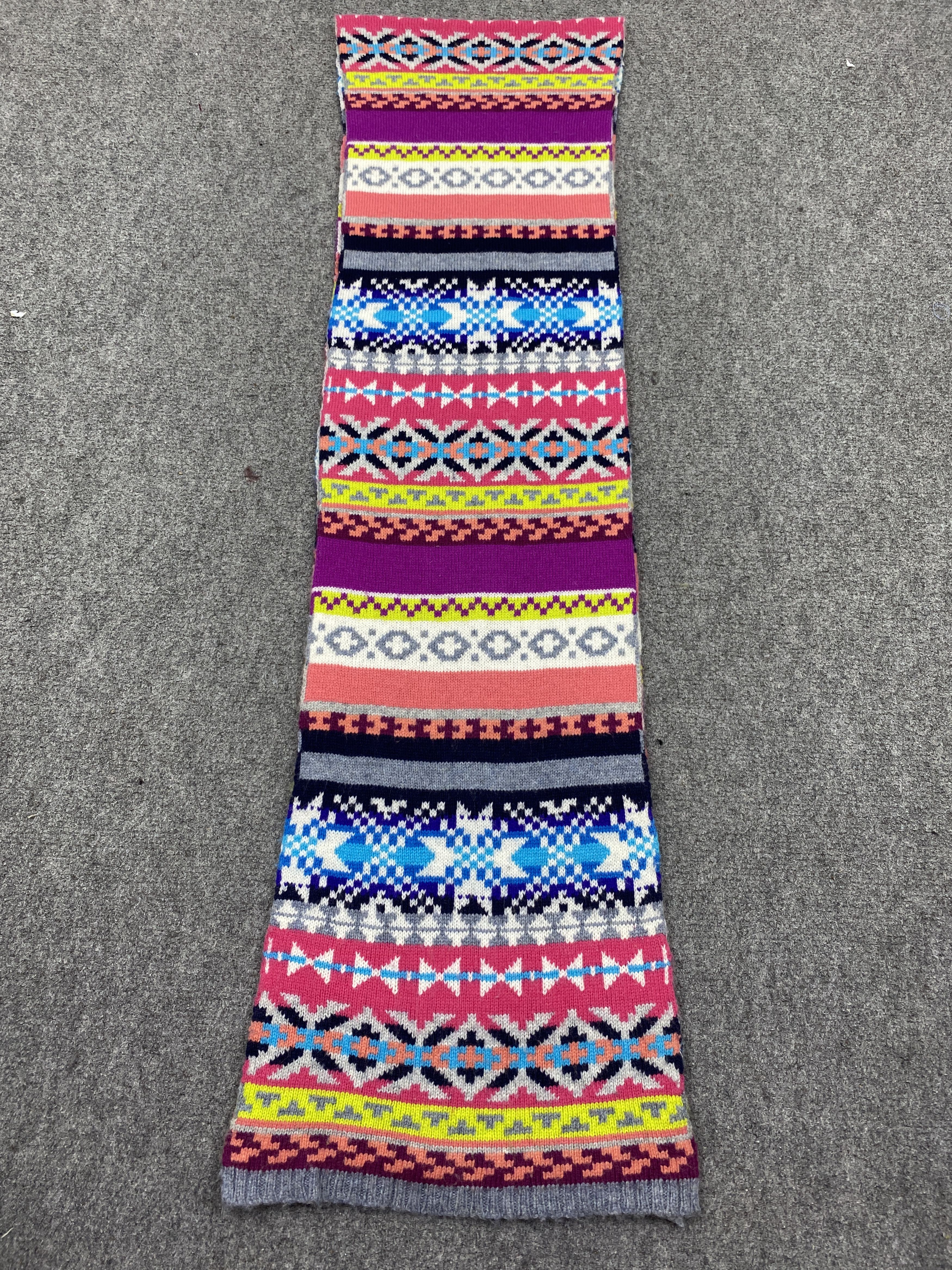 Japanese Brand Japanese Brand Multicolor Scarf / Muffler / Neckwear SC0329 Size ONE SIZE - 2 Thumbnail