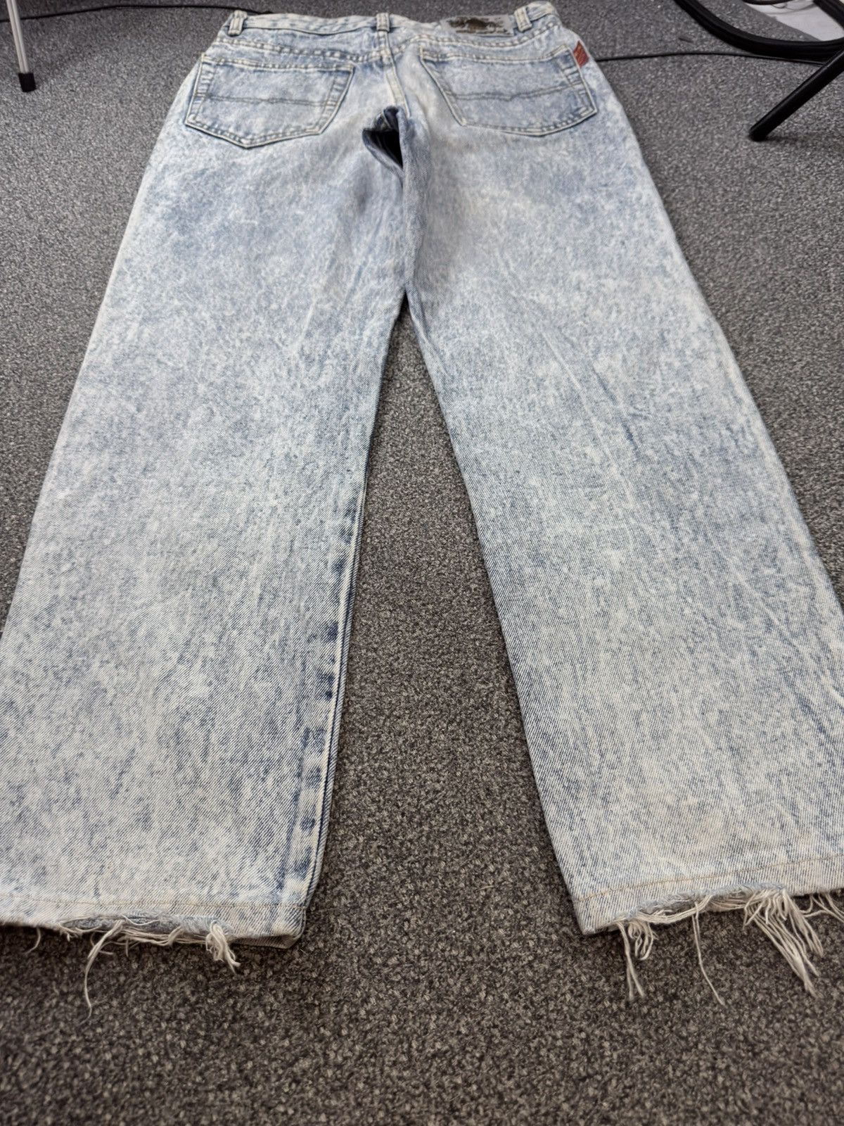 Fashion Victim Vintage 15.5oz Acid Wash Aging Faded Express Japanese Denim Size US 30 / EU 46 - 12 Thumbnail