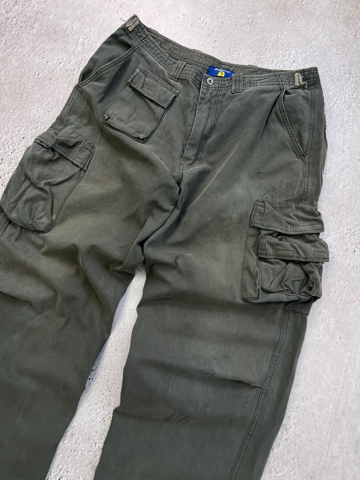 14th Addiction × Japanese Brand × Le Grande Bleu (L.G.B.) Junya Watanabe G Star Style Raw Bondage GOA Cargo Pants Size US 32 / EU 48 - 3 Thumbnail