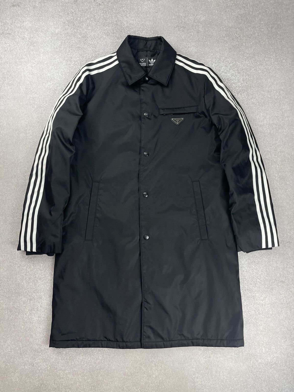 PRADA × ADIDAS RE-NYLON TRACK JACKET adidas for Prada Re-Nylon Track Jacket White - FW21 - US