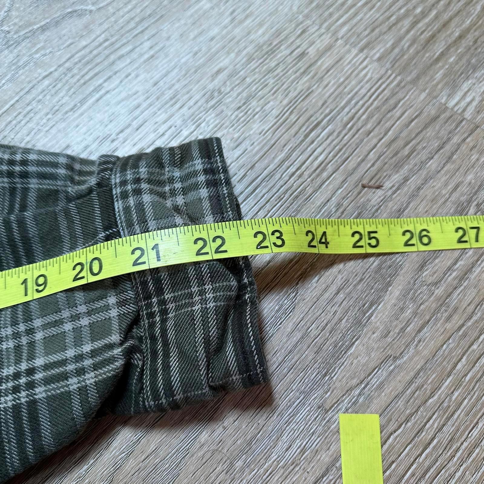 Carhartt Carhartt Men's Casual Shirt Large Green Plaid S1750LV Size US L / EU 52-54 / 3 - 7 Thumbnail