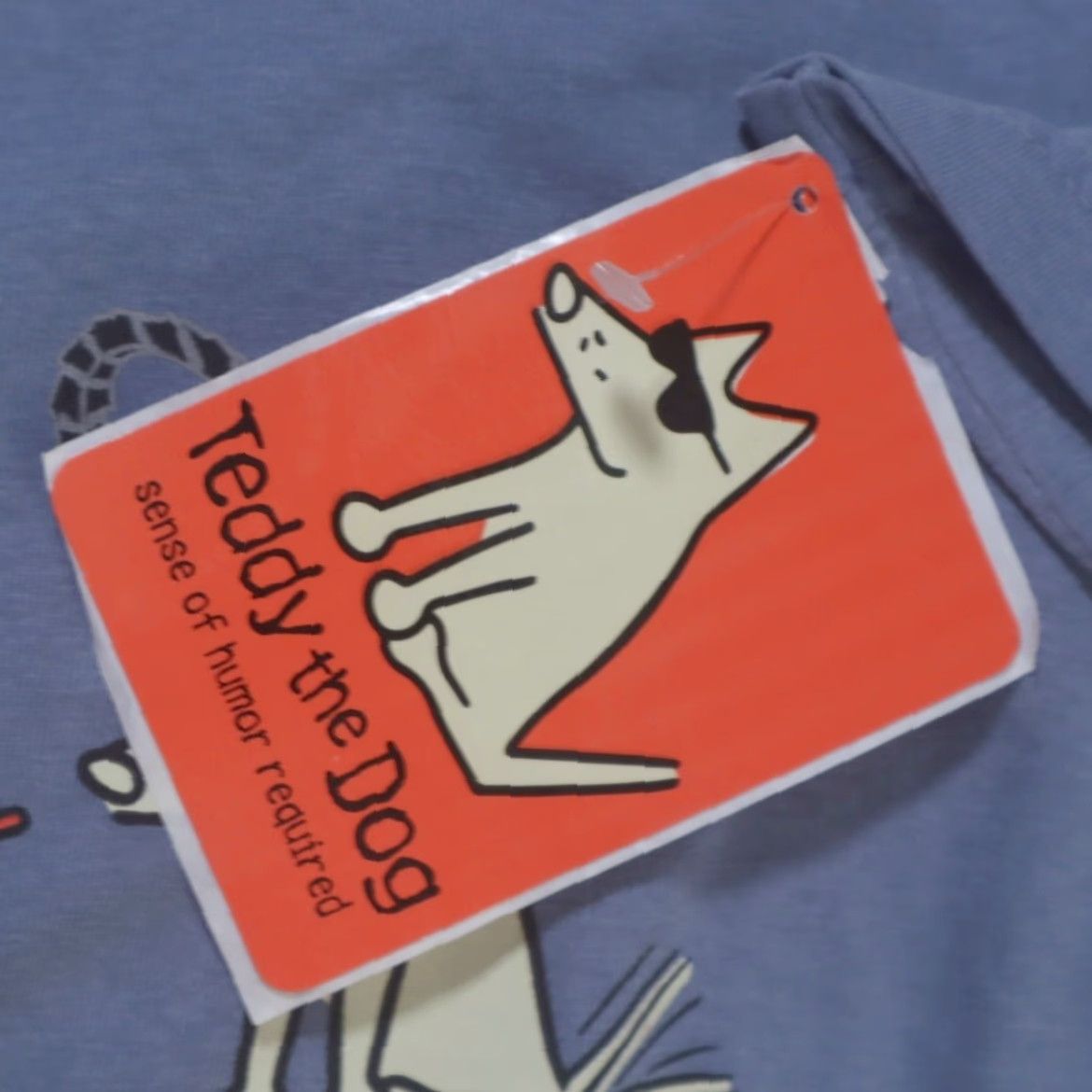 Vintage VINTAGE Teddy the Dog Talk Derby to Me Solid T-Shirt Blue Men's S Size US S / EU 44-46 / 1 - 6 Thumbnail