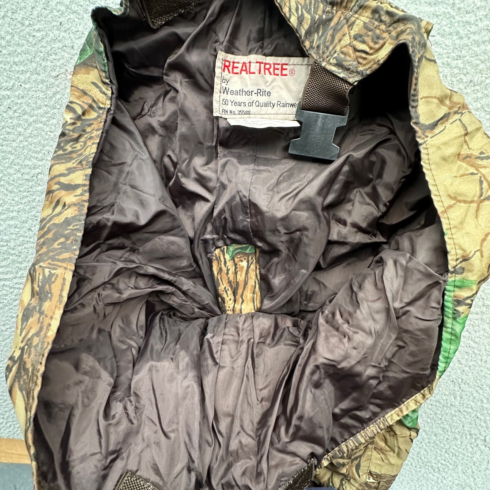 Realtree Vintage Realtree Weather-Rite Camo Overalls Pants Mens XL Size US 44 / EU 60 - 13 Thumbnail