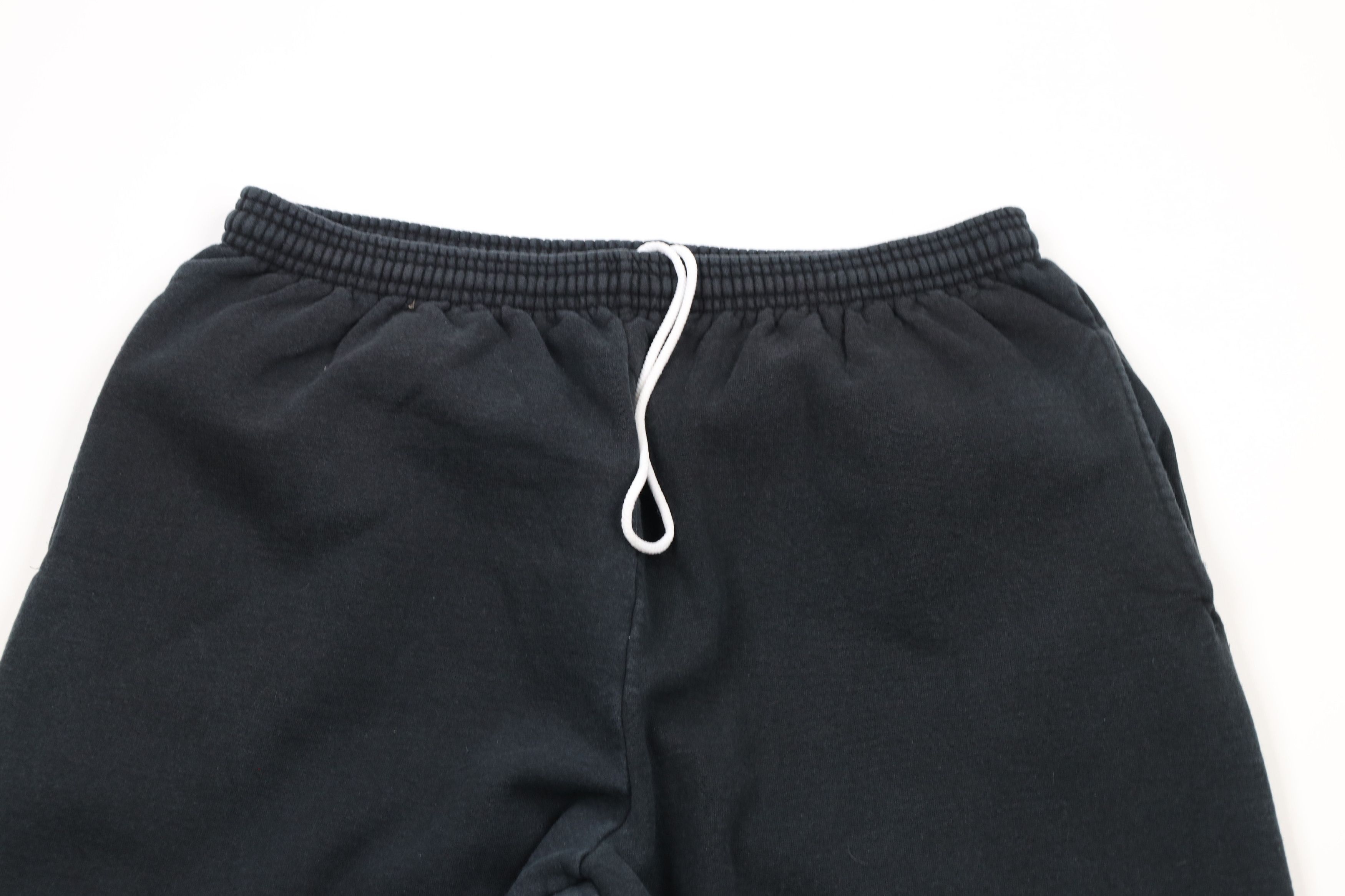 Starter × Vintage Vintage 90s Starter Heavyweight Sweatpants Joggers Black Size US 38 / EU 54 - 2 Thumbnail