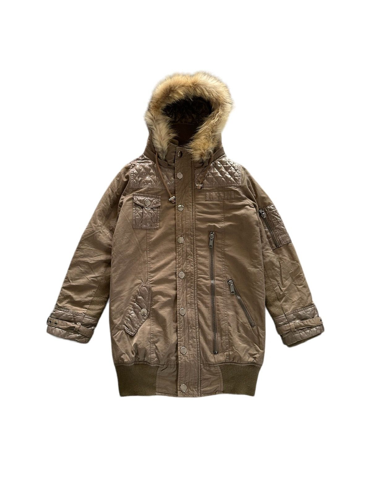 Japanese Brand Rare y2k BEAUX ART Rocker parka jacket Size US M / EU 48-50 / 2 - 9 Thumbnail