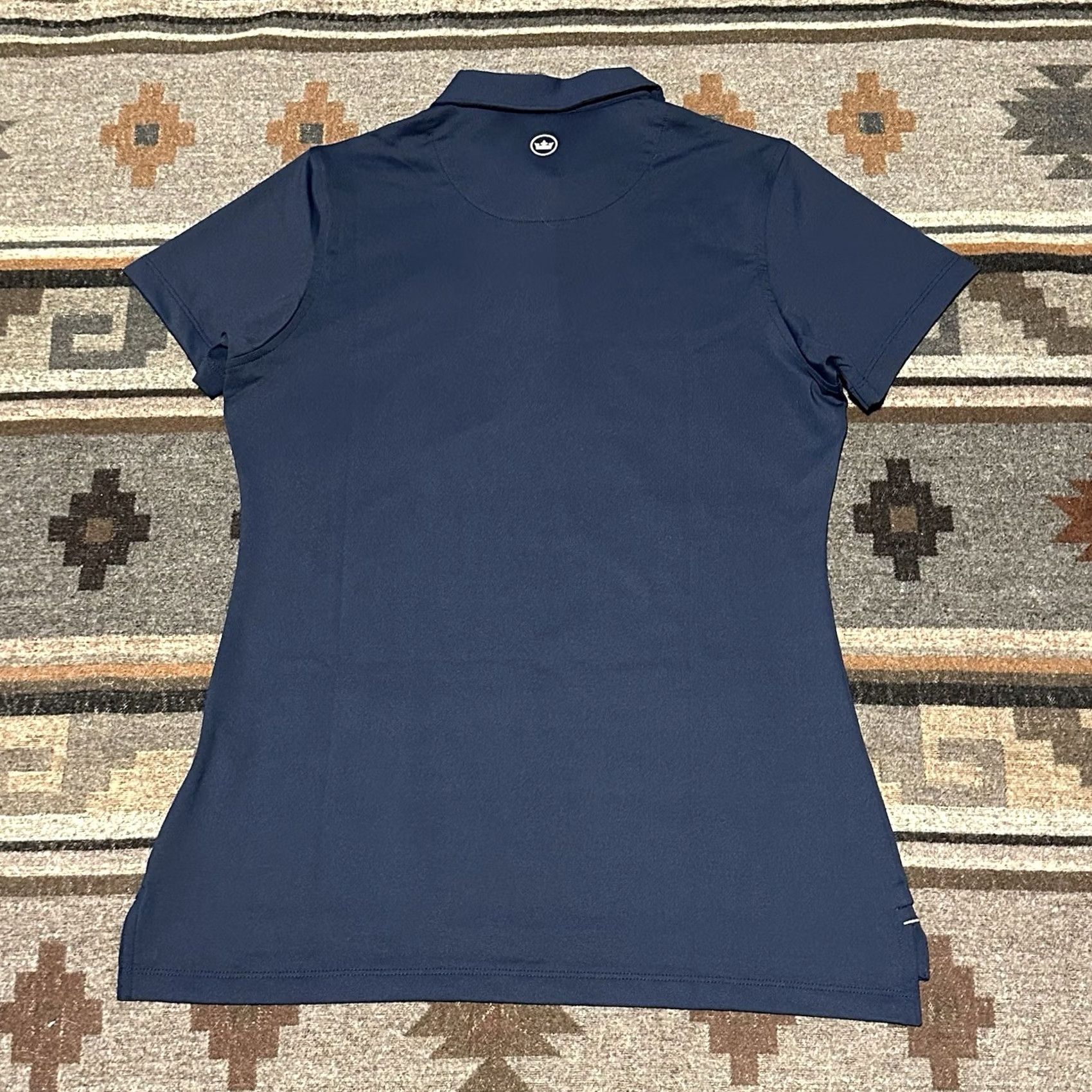 Peter Millar Peter Millar Polo Womens Small Blue Performance Perfect Fit B4 Golf Size S / US 4 / IT 40 - 2 Thumbnail