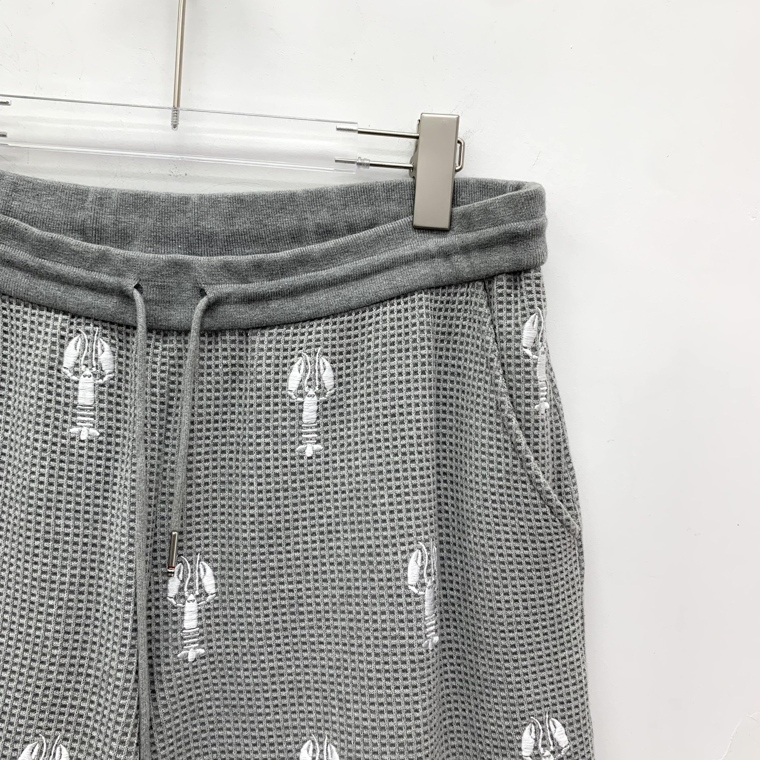 Thom Browne Thom Browne Lobster Shorts Gray (4) Size US 40 / EU 56 - 3 Thumbnail