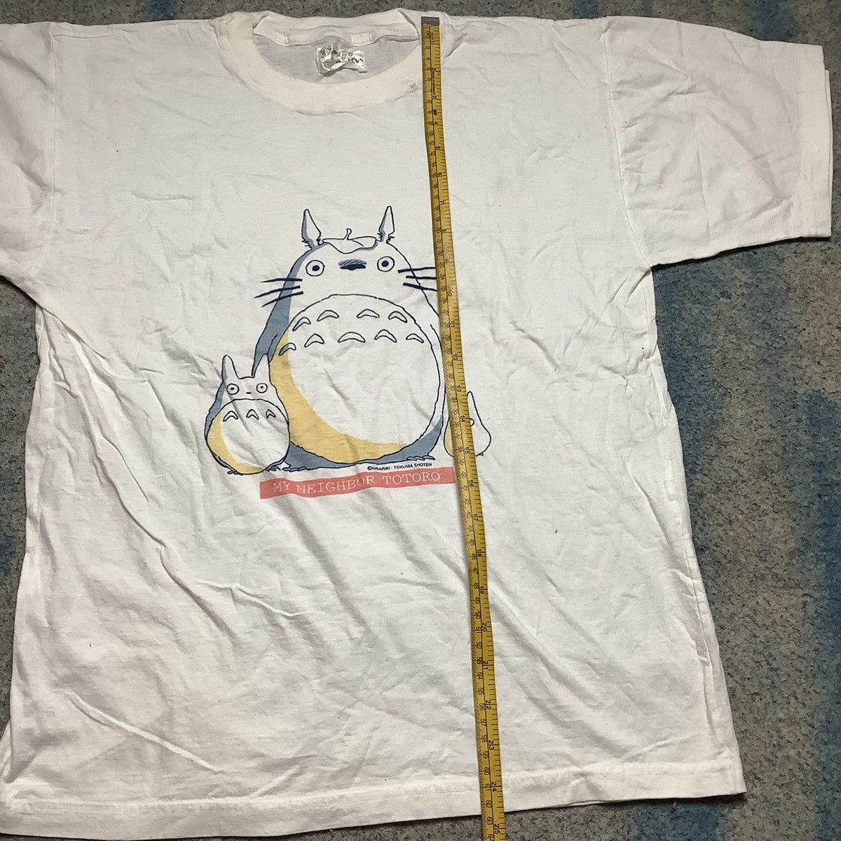 Anime × Japanese Brand × Vintage Vintage Rare My Neighbor Totoro Studio Gibli Anime Size US M / EU 48-50 / 2 - 9 Thumbnail
