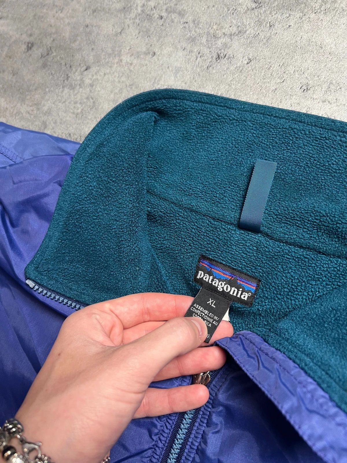 Patagonia Vintage blue patagonia light jacket Size US XL / EU 56 / 4 - 7 Thumbnail