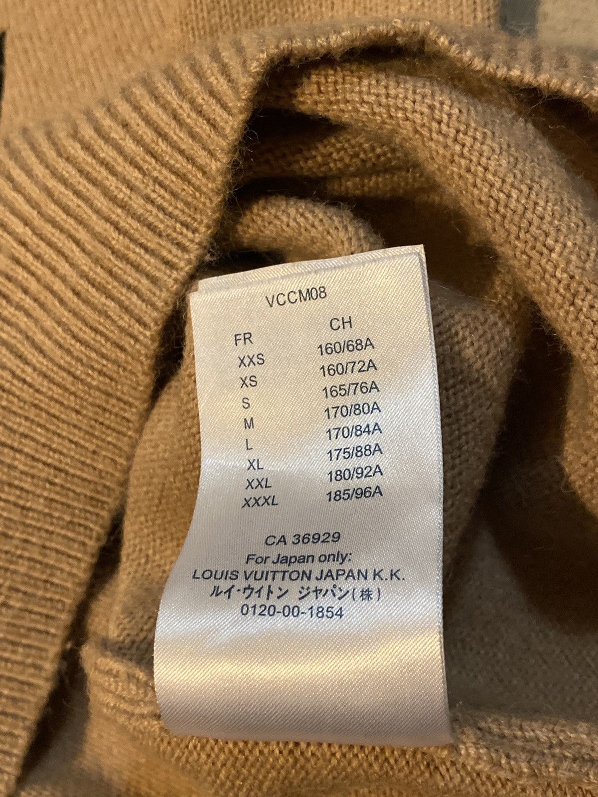 Louis Vuitton Peace and Love Sweater Size US XXL / EU 58 / 5 - 2 Thumbnail