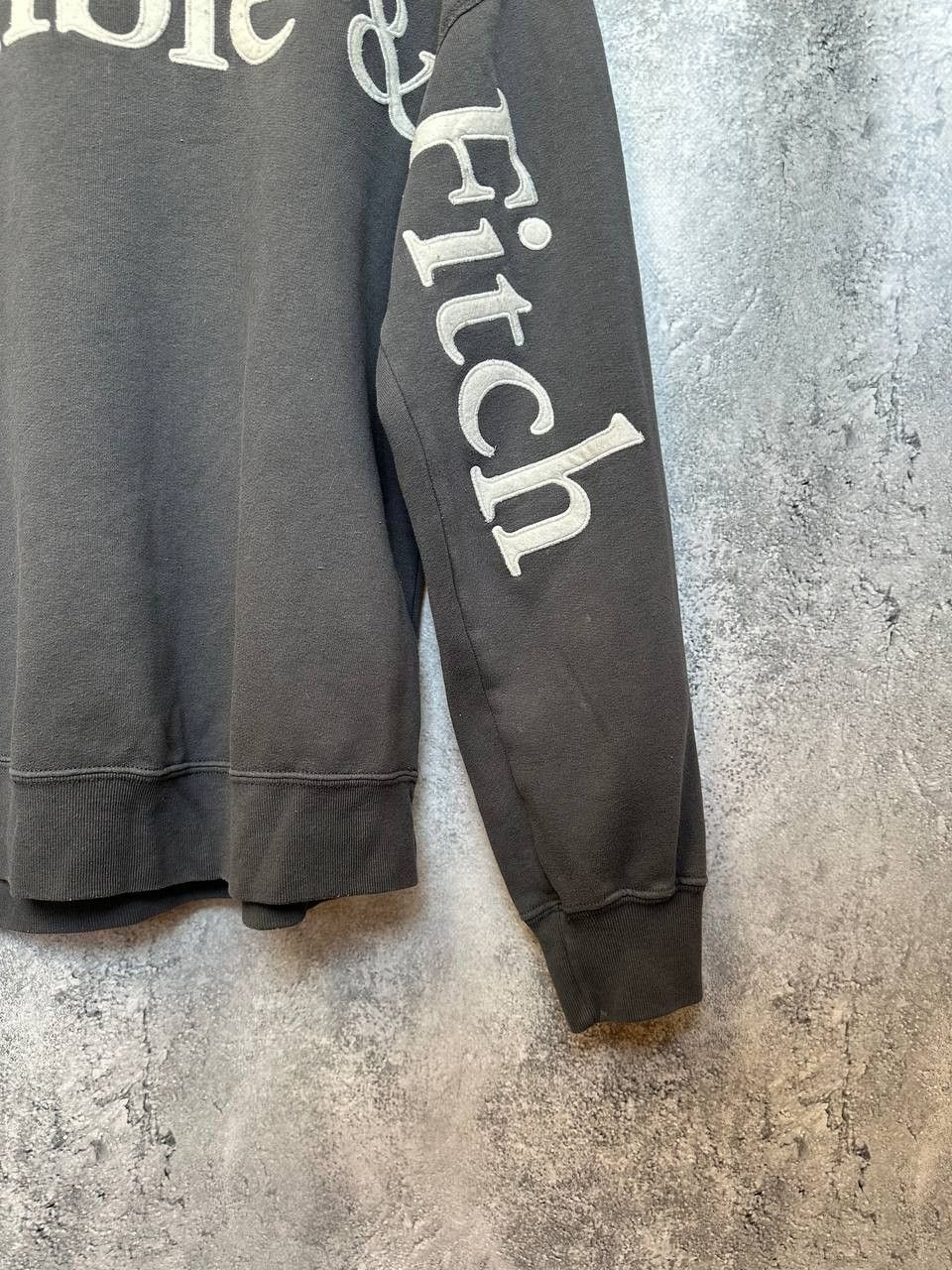 Abercrombie & Fitch Abercrombie & Fitch Soft Collection Oversized Logo Sweater Size L / US 10 / IT 46 - 9 Thumbnail