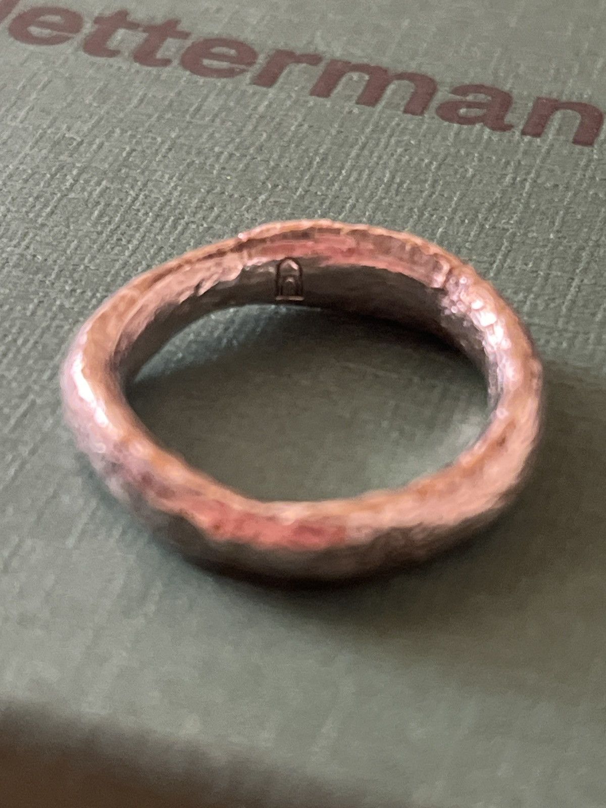 Jewelry dear letterman ring Size ONE SIZE - 1 Thumbnail