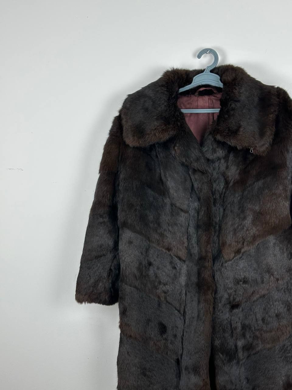Vintage Vintage Brown Real Fur Long Coat Size M / US 6-8 / IT 42-44 - 1 Thumbnail