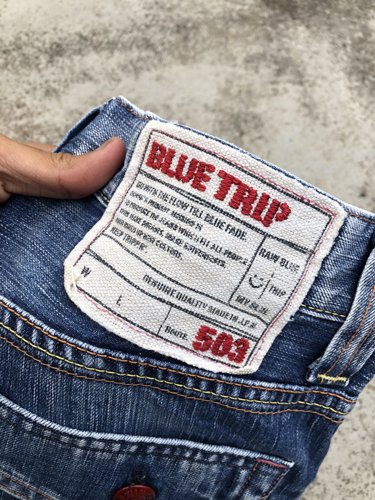 Edwin FLARED VINTAGE EDWIN WASHED BLUE JEANS Size US 32 / EU 48 - 3 Thumbnail