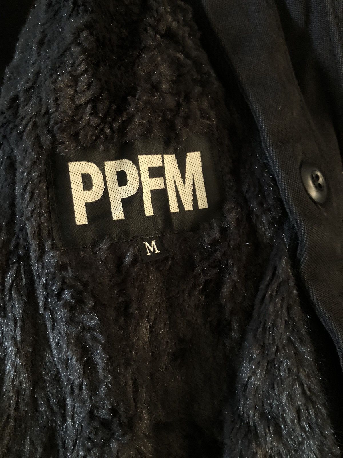 Japanese Brand × PPFM × Vintage PPFM Punk Jacket Fur Hoodie Size US M / EU 48-50 / 2 - 17 Thumbnail