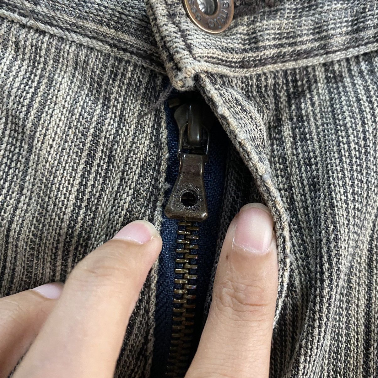 semanticdesign Semanticdesign Japanese Brand Hickory Stripe Denim Jeans Size US 30 / EU 46 - 9 Thumbnail