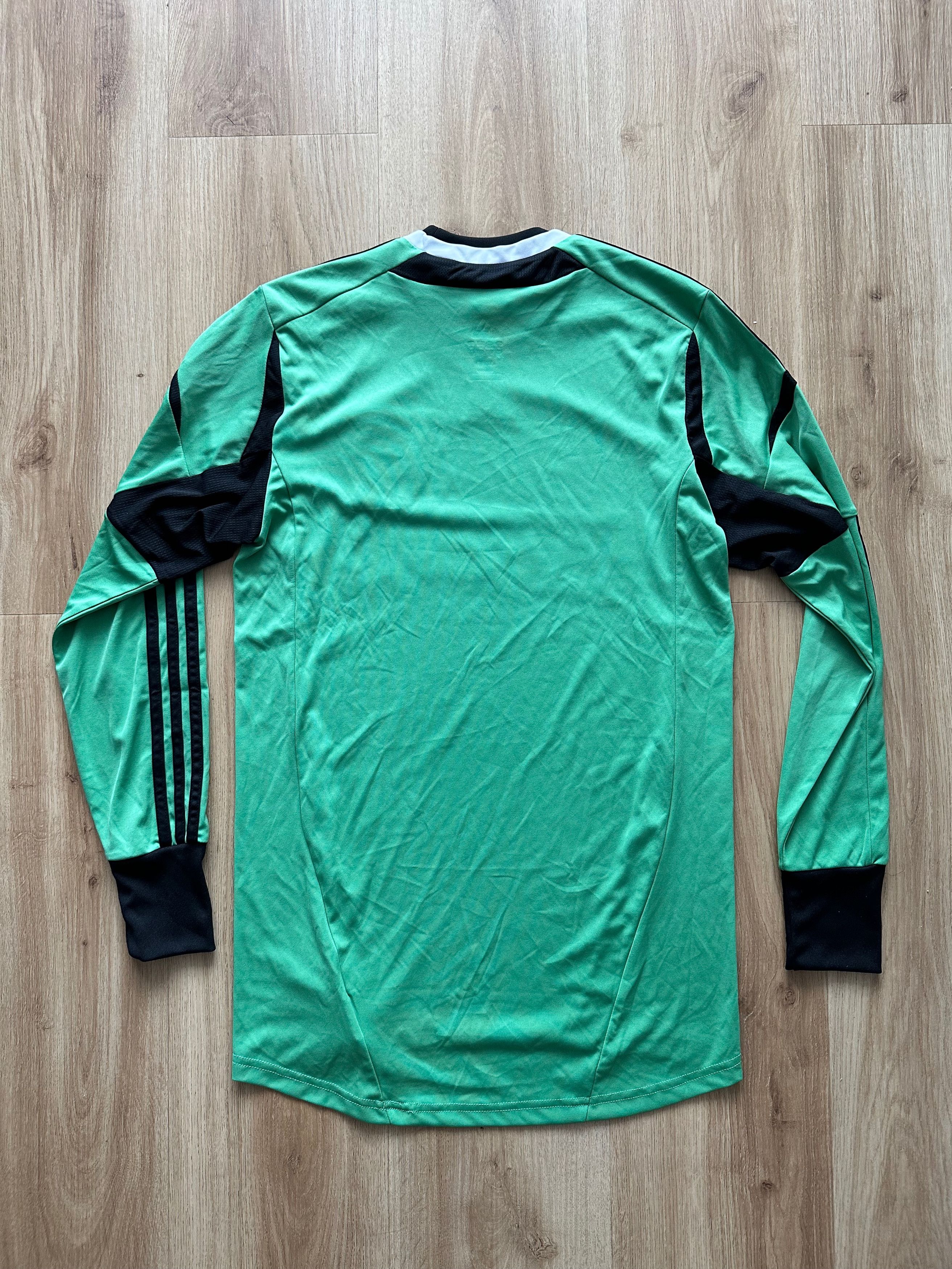 Adidas 2013 Adidas Schalke 04 long sleeve Goalkeeper Third Shirt Size US S / EU 44-46 / 1 - 6 Thumbnail