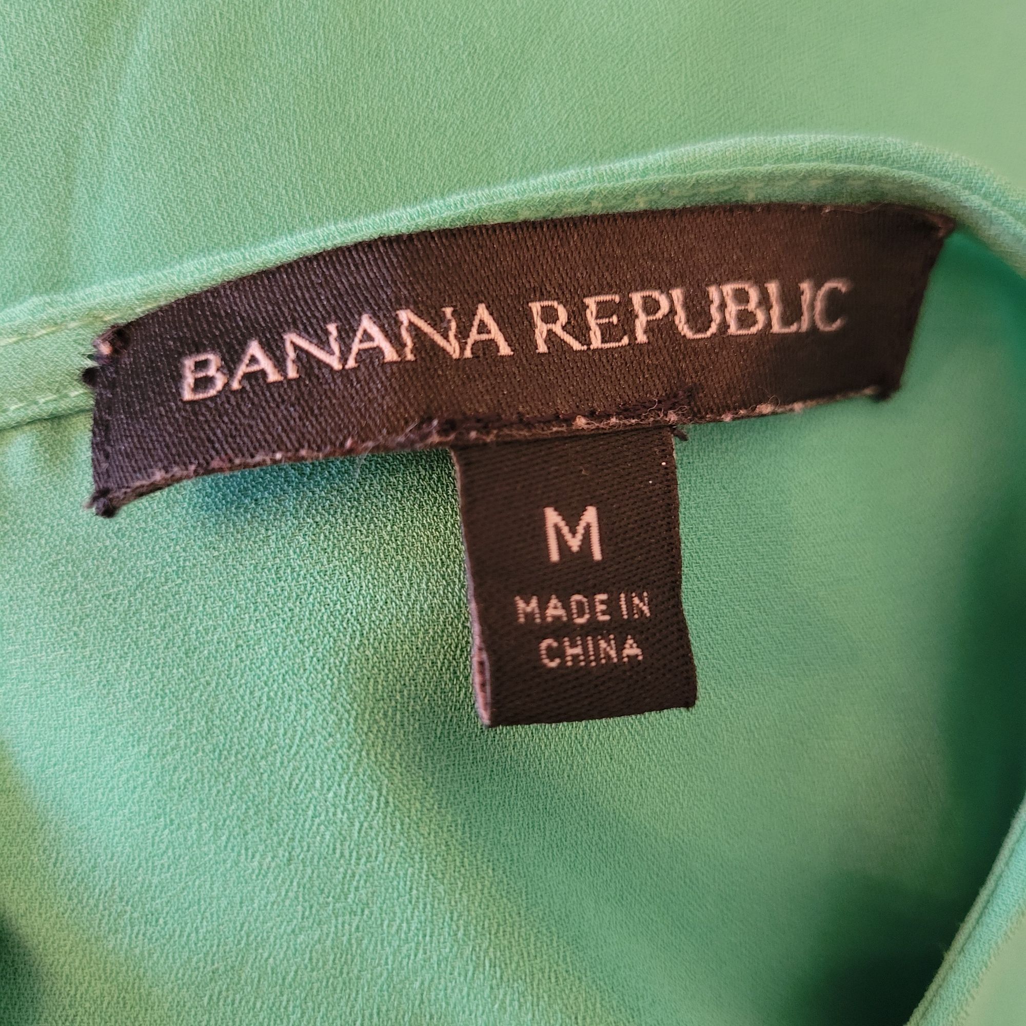 Banana Republic Banana Republic Green Sleeveless Scalloped Tank Top M Lightw Size M / US 6-8 / IT 42-44 - 6 Thumbnail