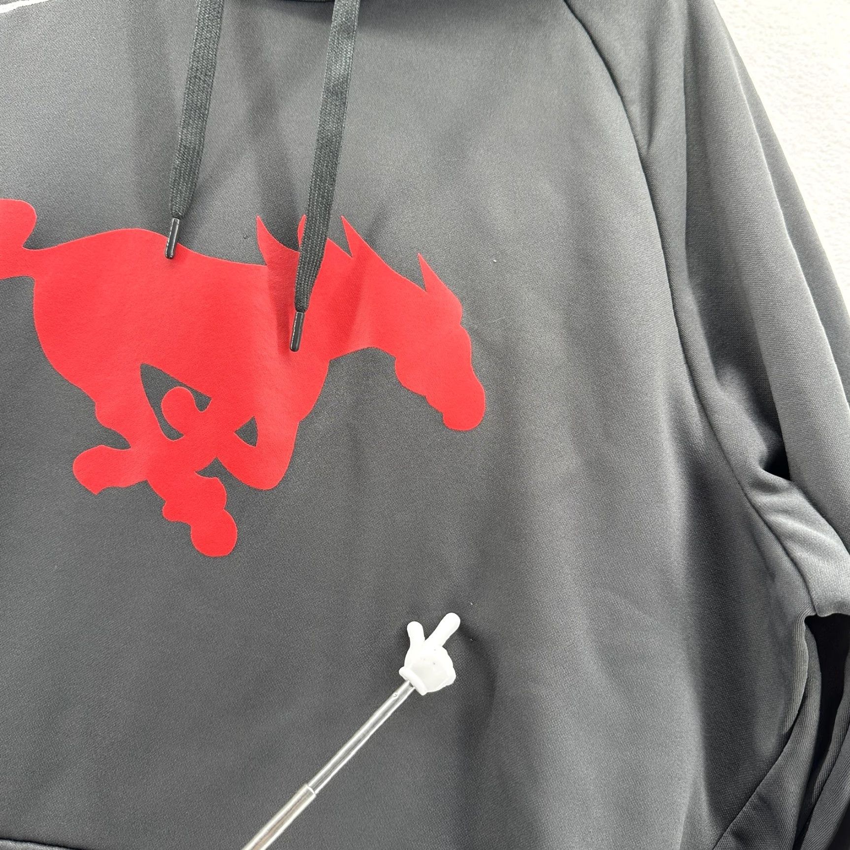 Nike Nike Dri-FIT Hoodie Mens XL GrayMustange Fleece Pullover Athletic Sweatshirt Size US XL / EU 56 / 4 - 4 Thumbnail