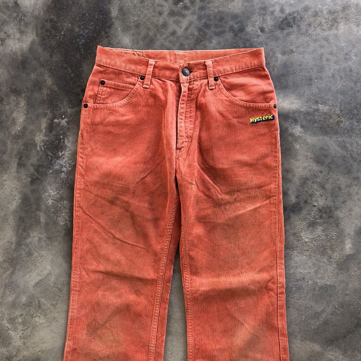 Hysteric Glamour × Japanese Brand HYSTERIC GLAMOUR Kinky Jeans Flare Corduroy Pants Size US 27 - 3 Thumbnail