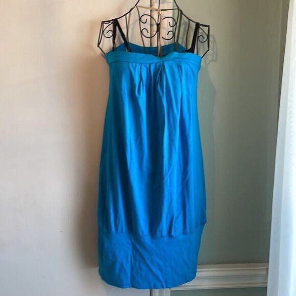 Fendi Fendi Short Turquoise Sundress Size 10 Size L / US 10 / IT 46 - 3 Thumbnail