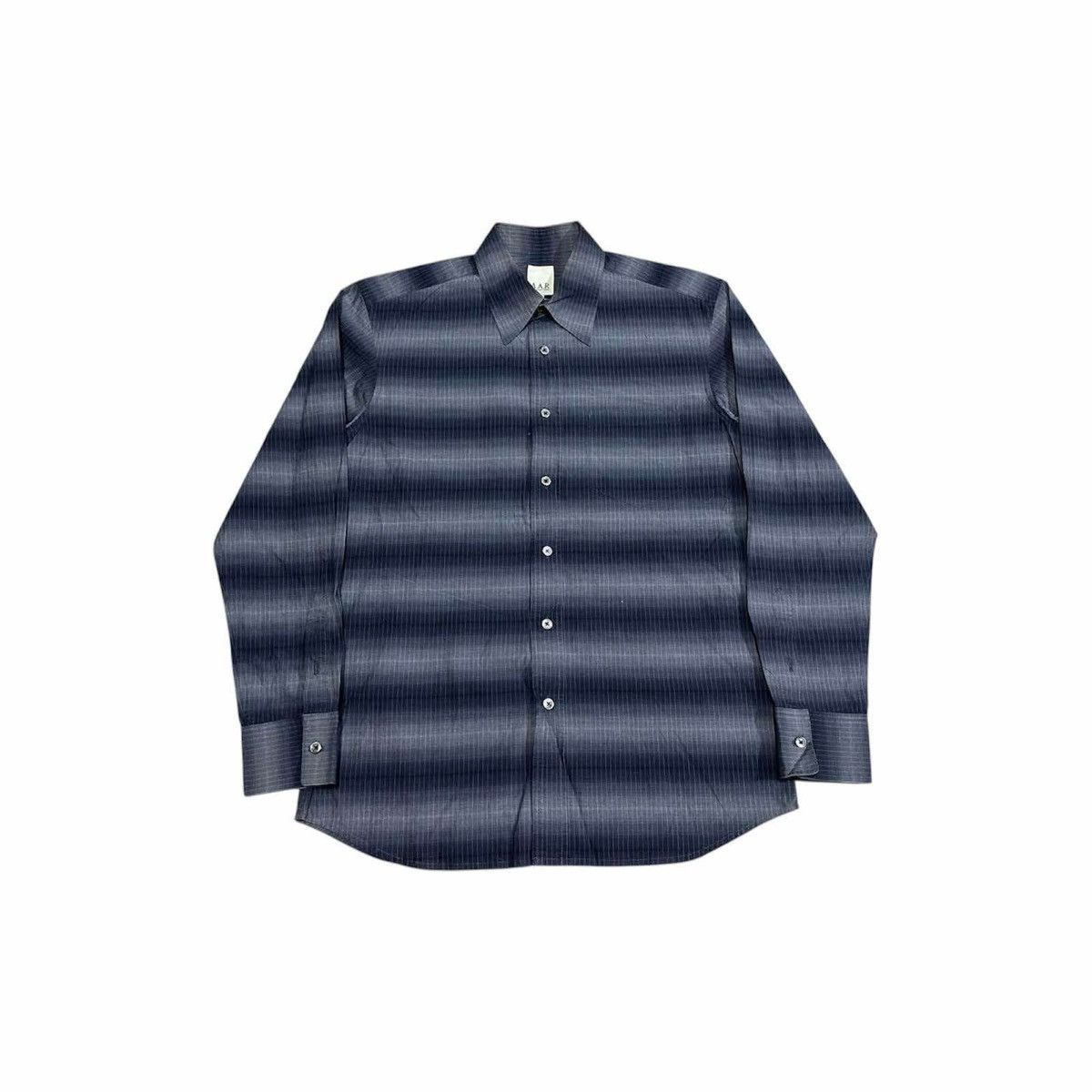 Yohji Yamamoto 🔥Vintage A.A.R By Yohji Yamamoto Shirt Striped Size US M / EU 48-50 / 2 - 5 Thumbnail