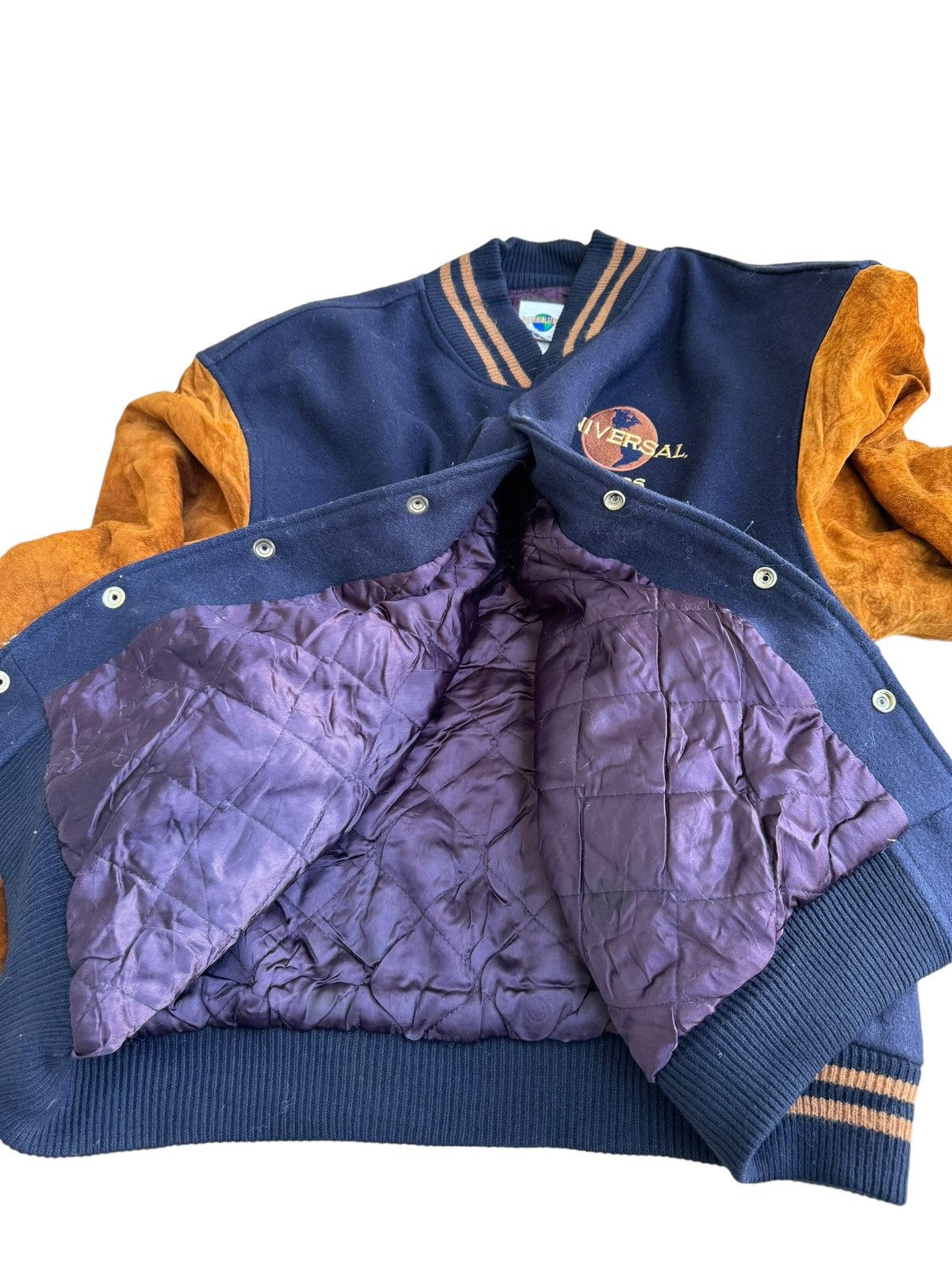 Universal Studios × Vintage Vintage Universal Studio Varsity Jacket Size US XL / EU 56 / 4 - 11 Thumbnail