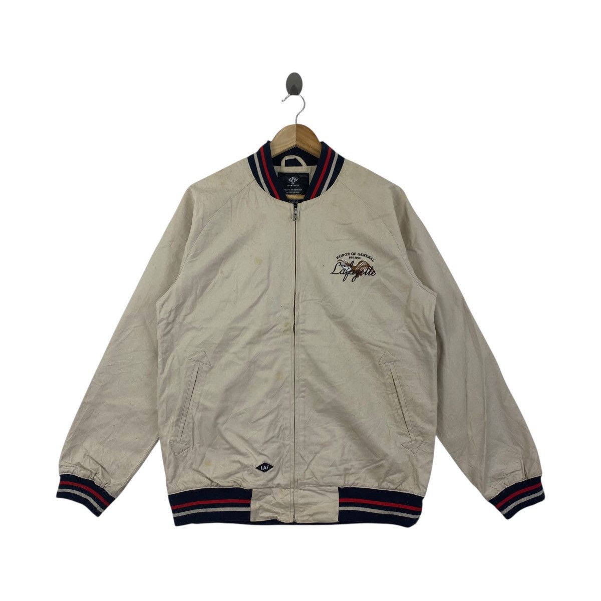 LAFAYETTE Bomber Jacket Beige Color