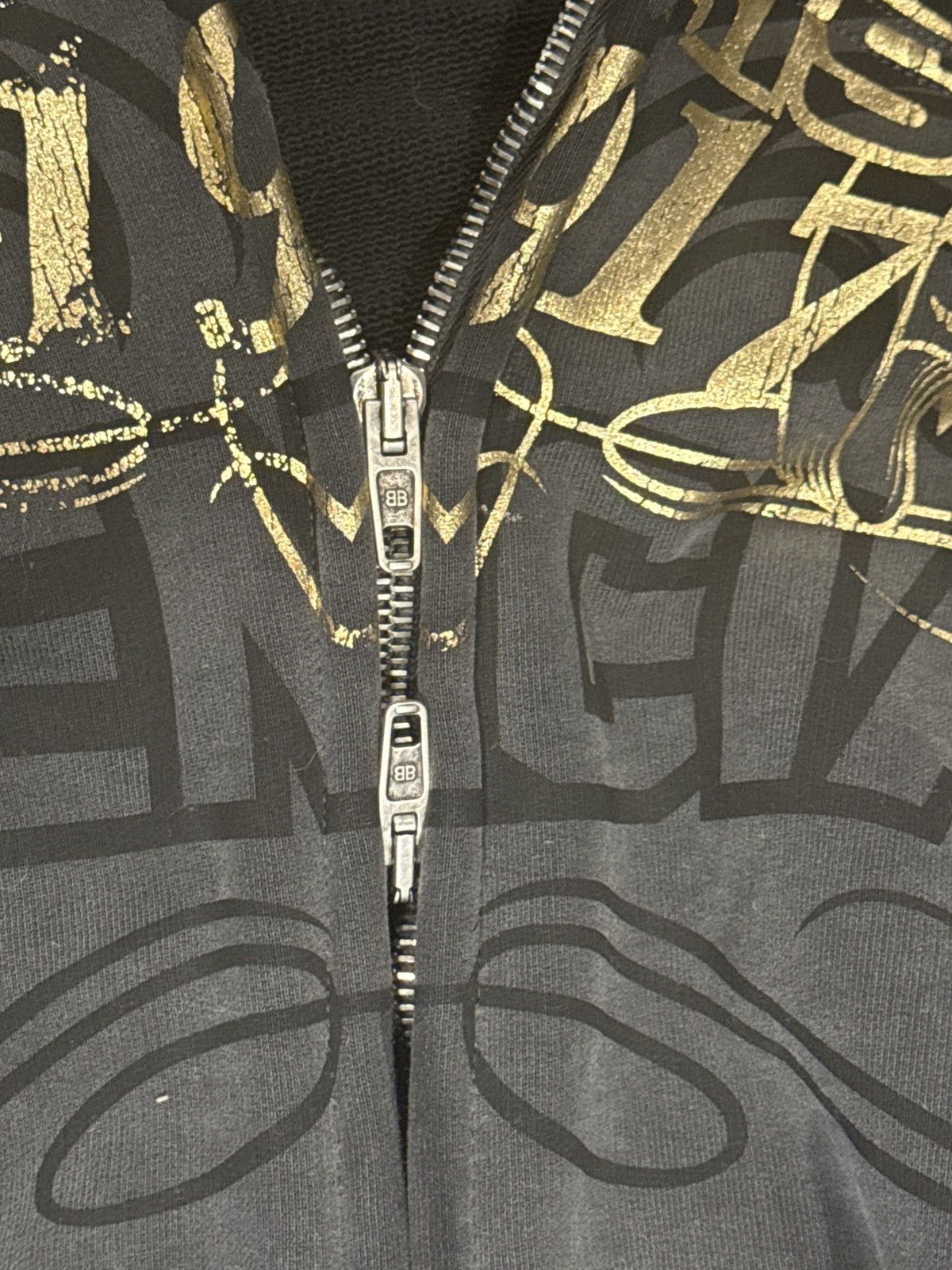 Balenciaga 2024 Balenciaga Tacky Tribal Gold Zip Up Size US S / EU 44-46 / 1 - 3 Thumbnail