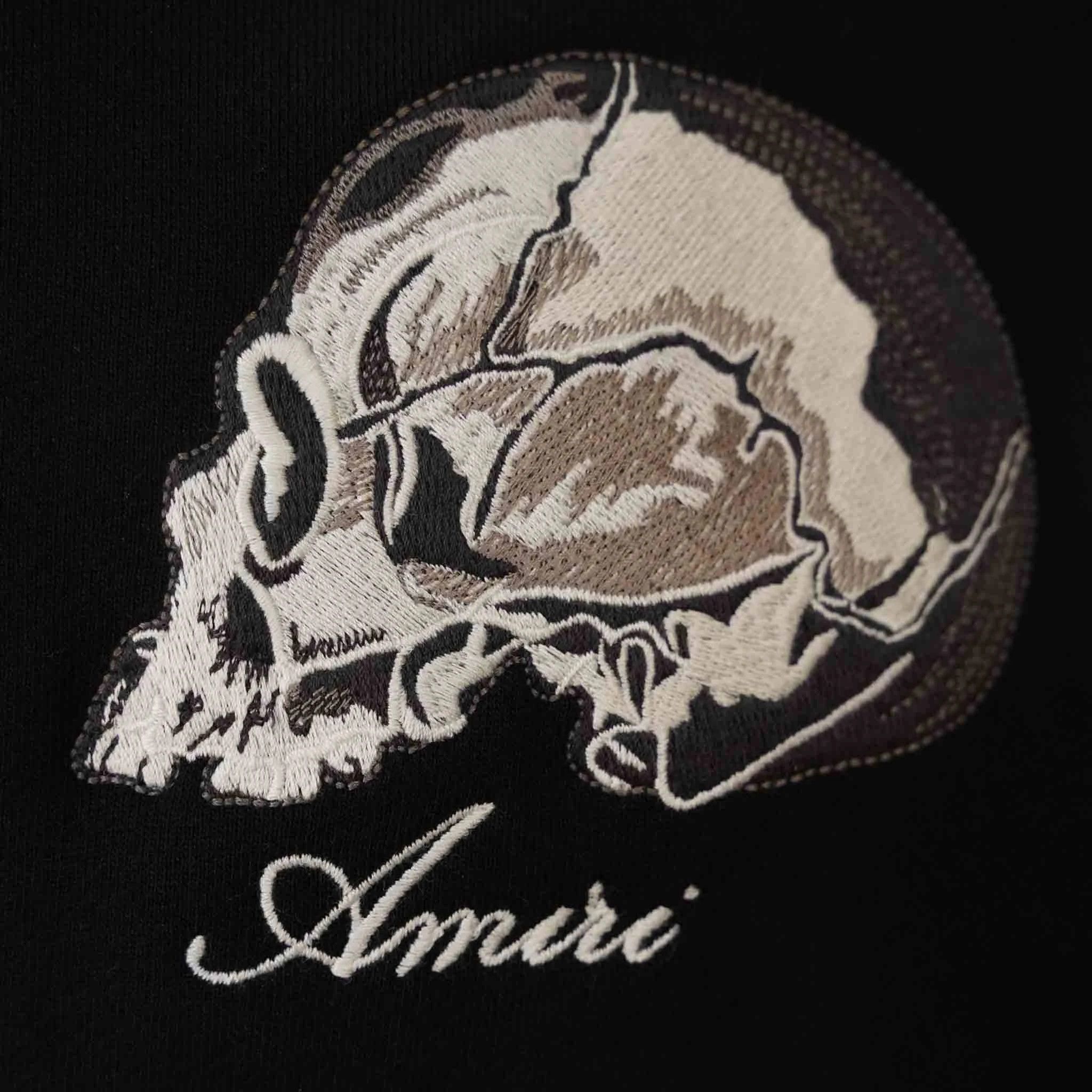 Amiri × Wes Lang o1w1db11224 Dream Zip Hoodie in Black Size US S / EU 44-46 / 1 - 7 Thumbnail