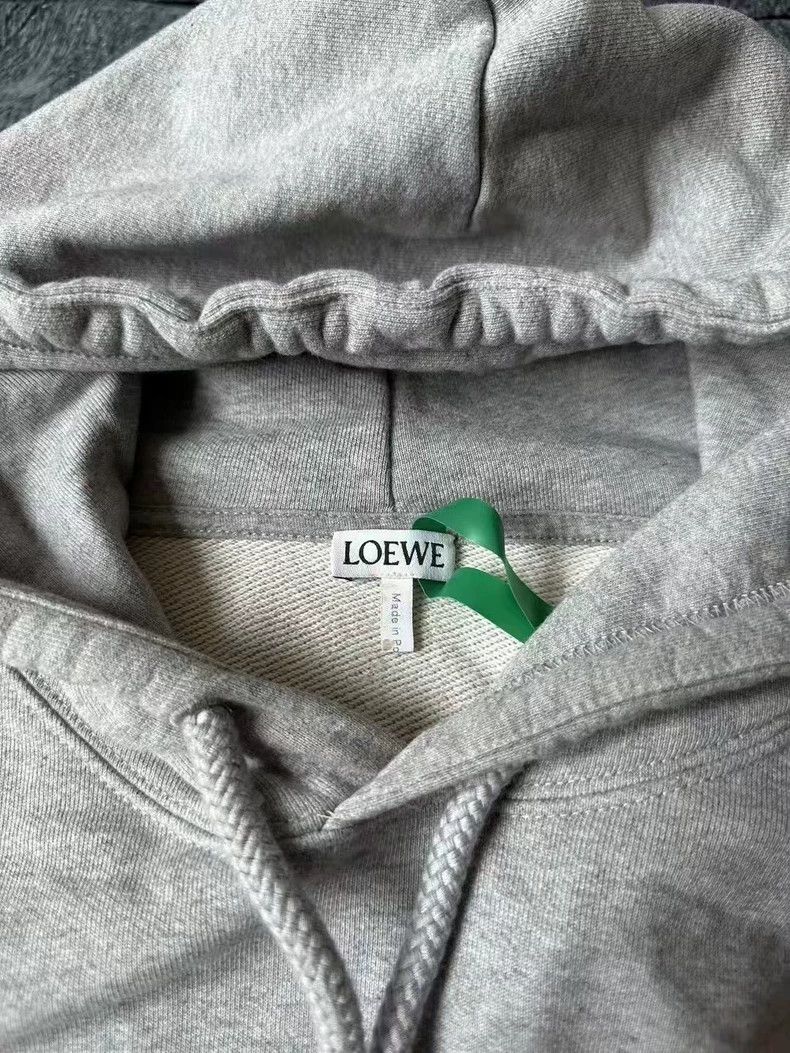 Loewe LOEWE Grey striped hoodie Size L / US 10 / IT 46 - 3 Thumbnail