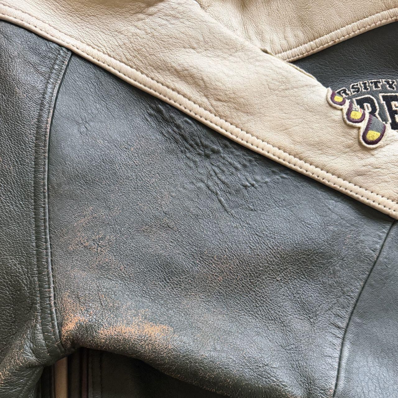 Avirex Avirex North West Wildbears Leather Varsity Jacket Size US S / EU 44-46 / 1 - 5 Thumbnail
