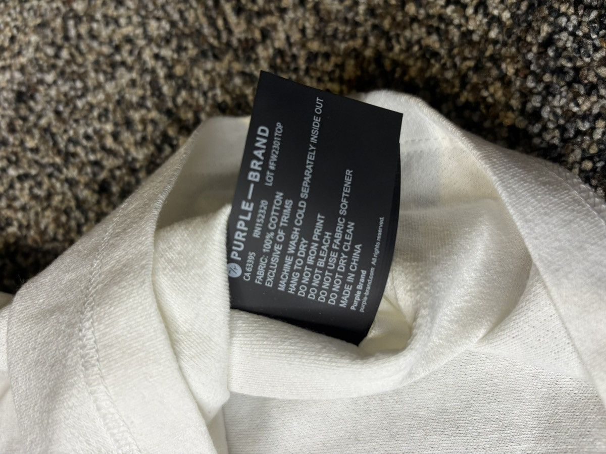 Purple Brand Purple Brand Exit tee ‘off-white’ Size US XL / EU 56 / 4 - 5 Thumbnail